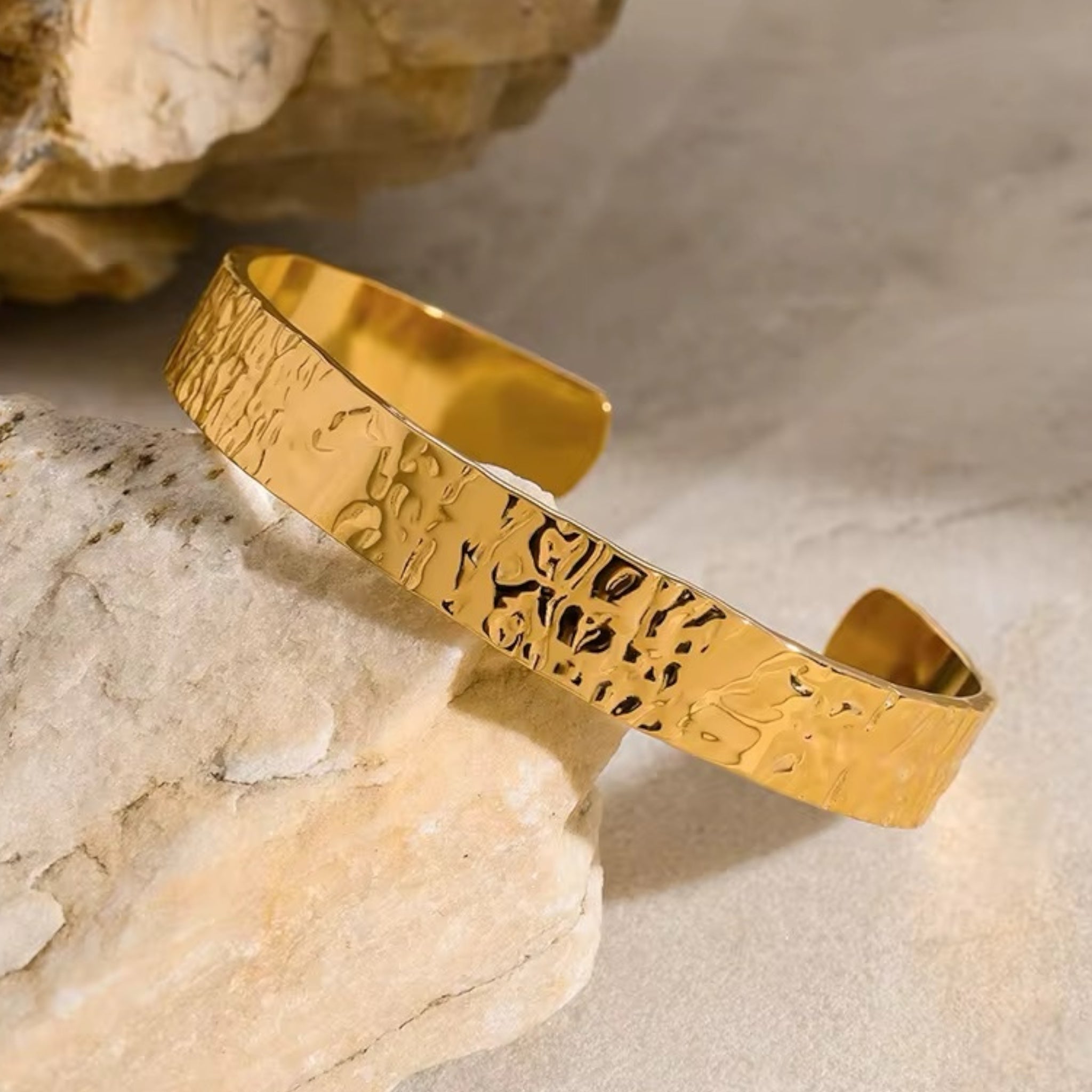 Hammered Bangle
